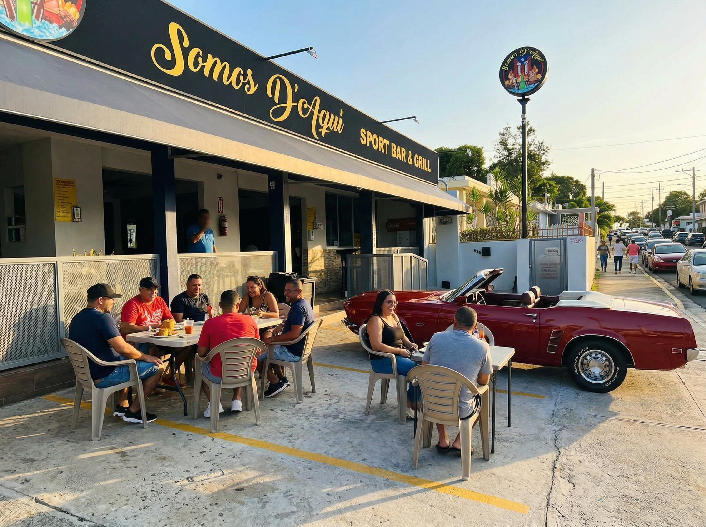 Exterior de Somos D' Aquí en Bayamón