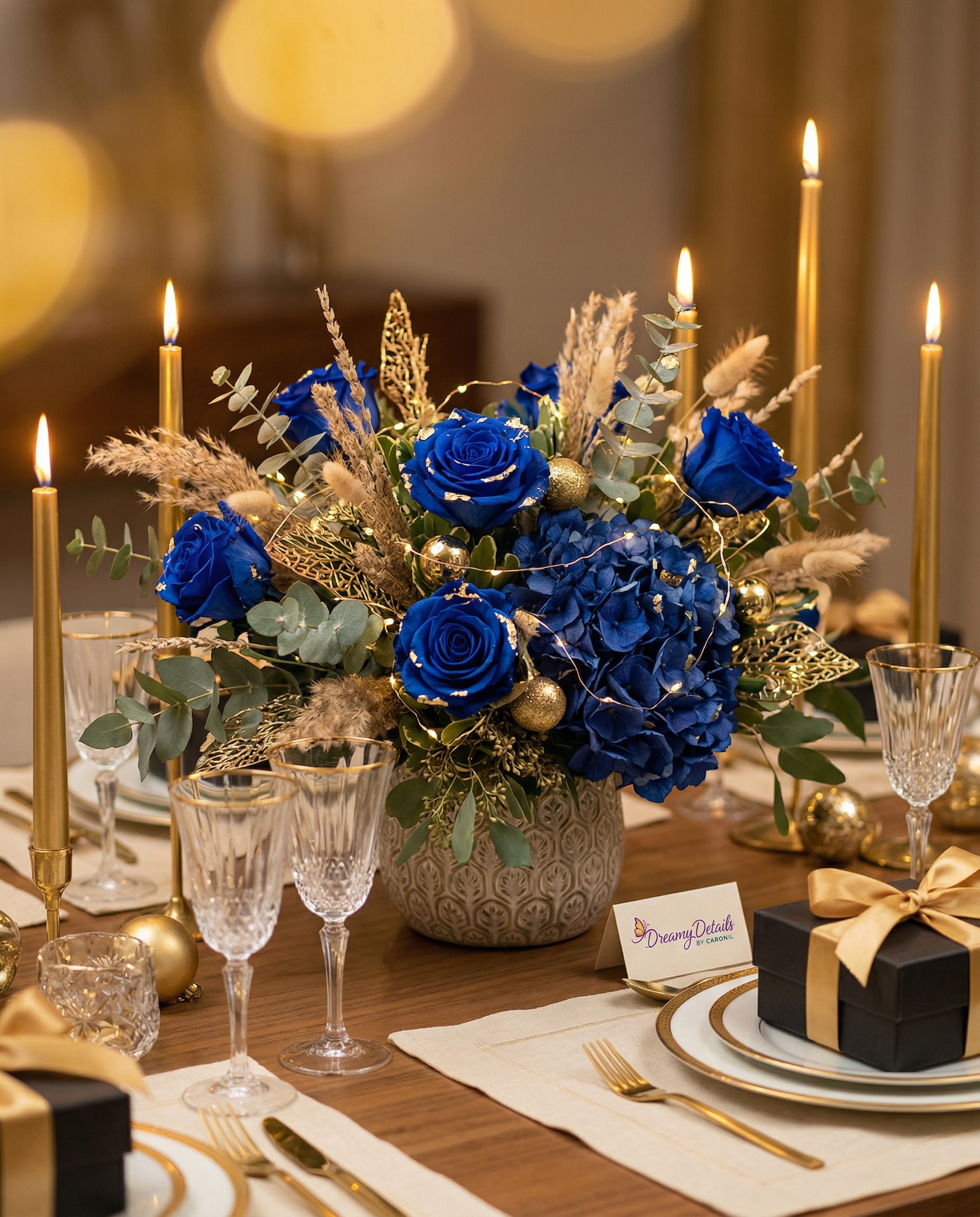 Decoración floral elegante para eventos y celebraciones