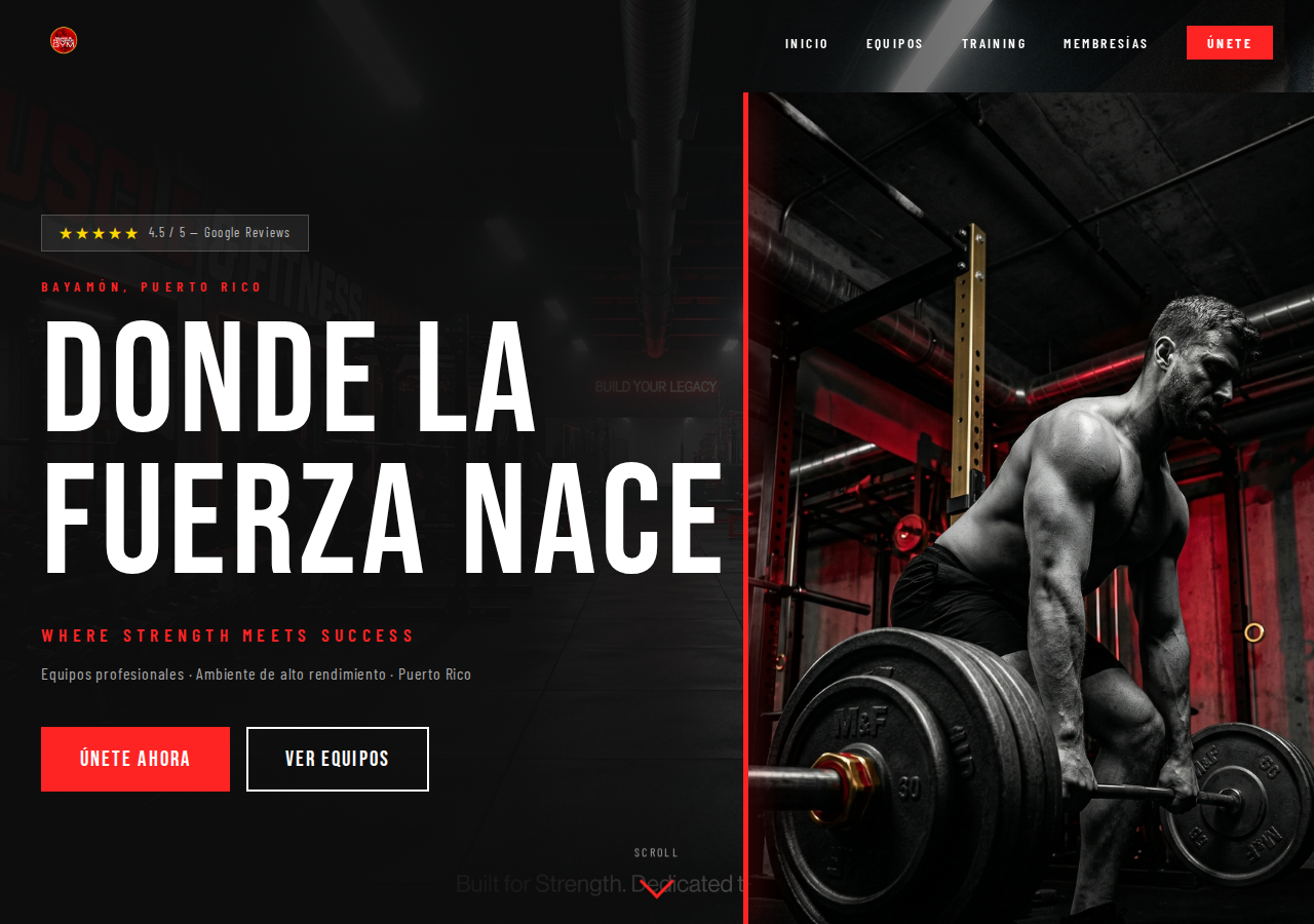 Muscle & Fitness Gym