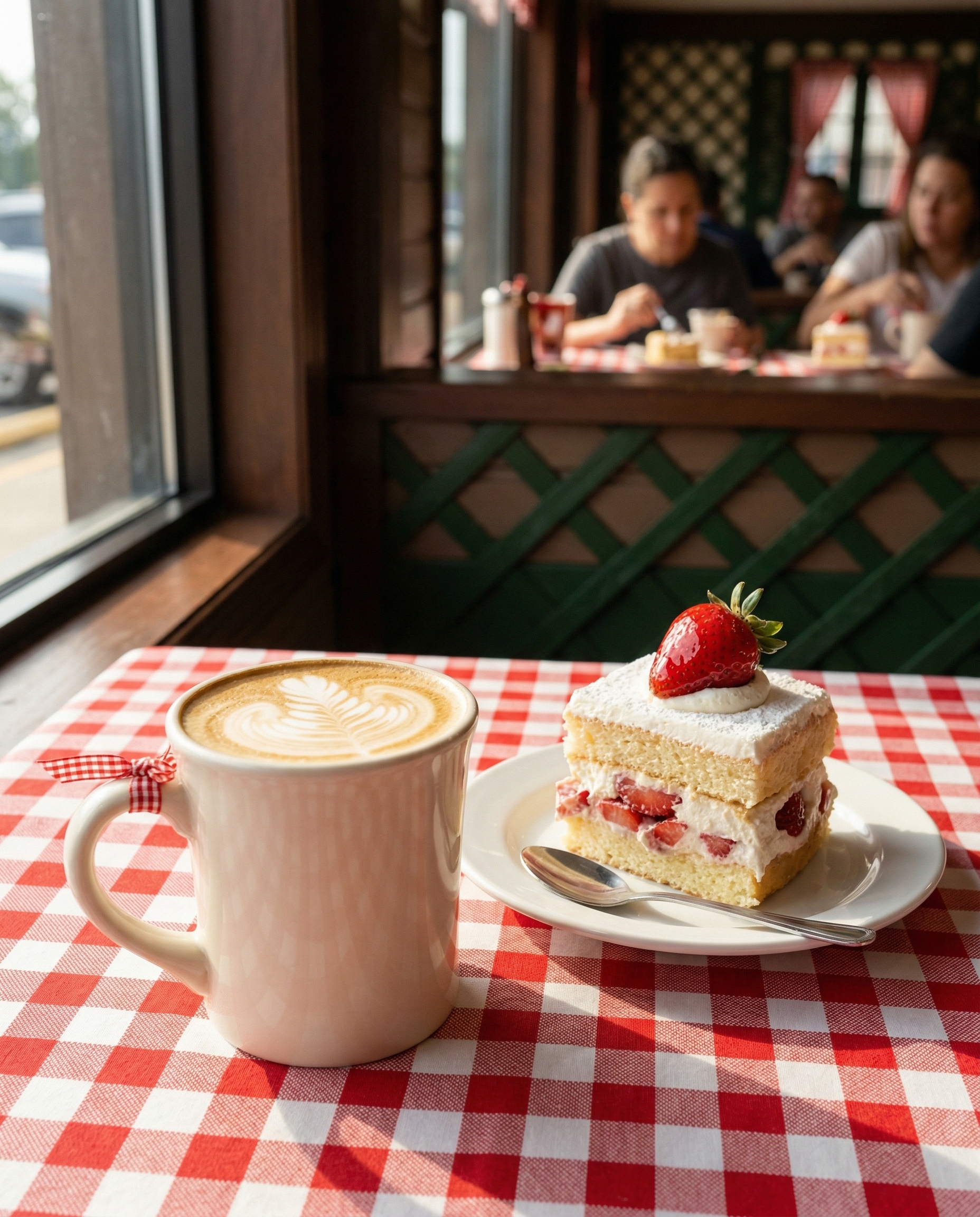 Capuchino artesanal en Sweet Ann Cakes