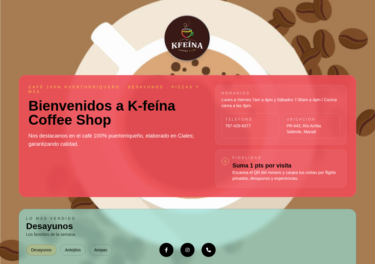 K-feína Coffee Shop Manatí