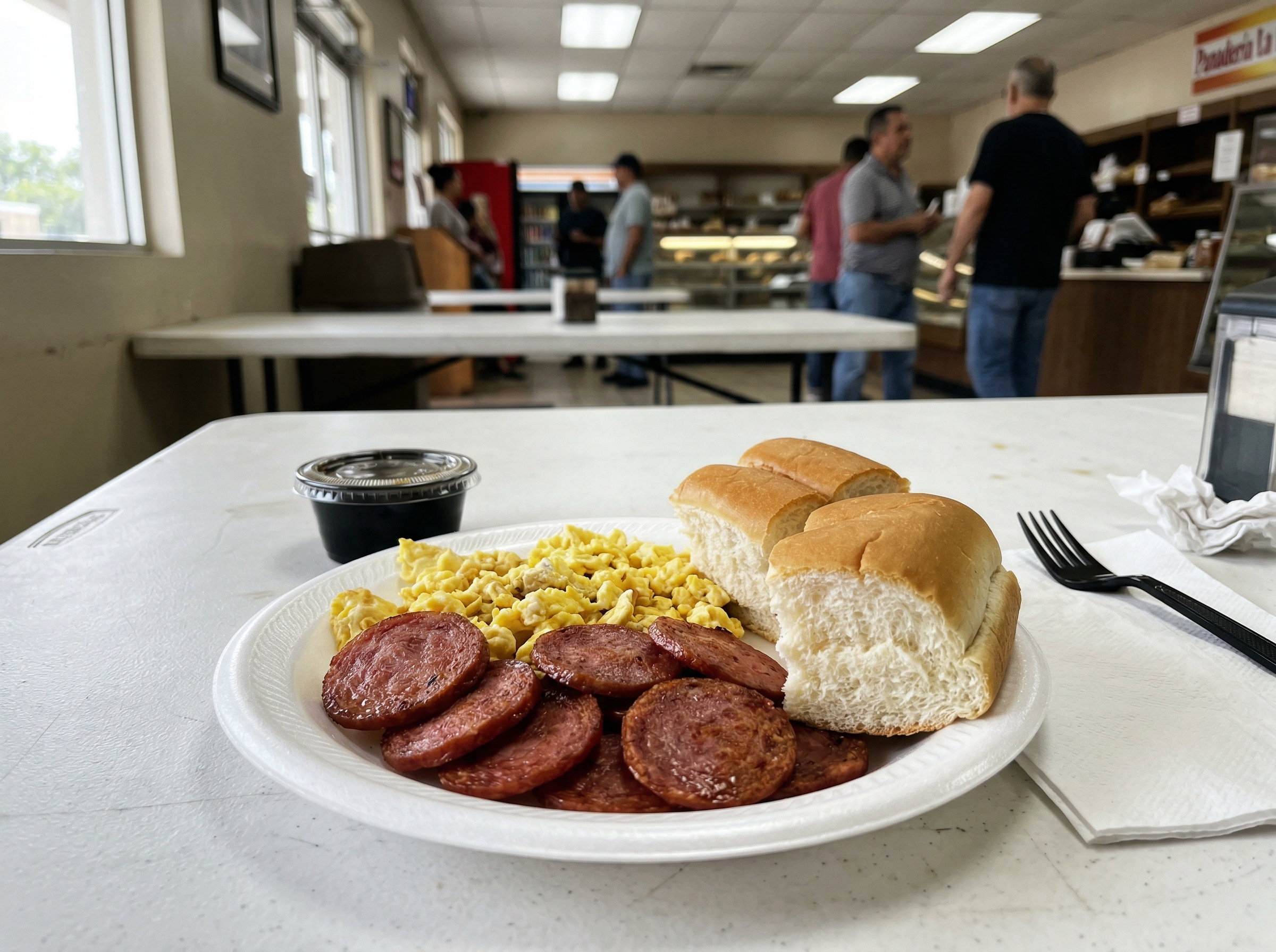 Desayuno completo en Panadería La Ponceña