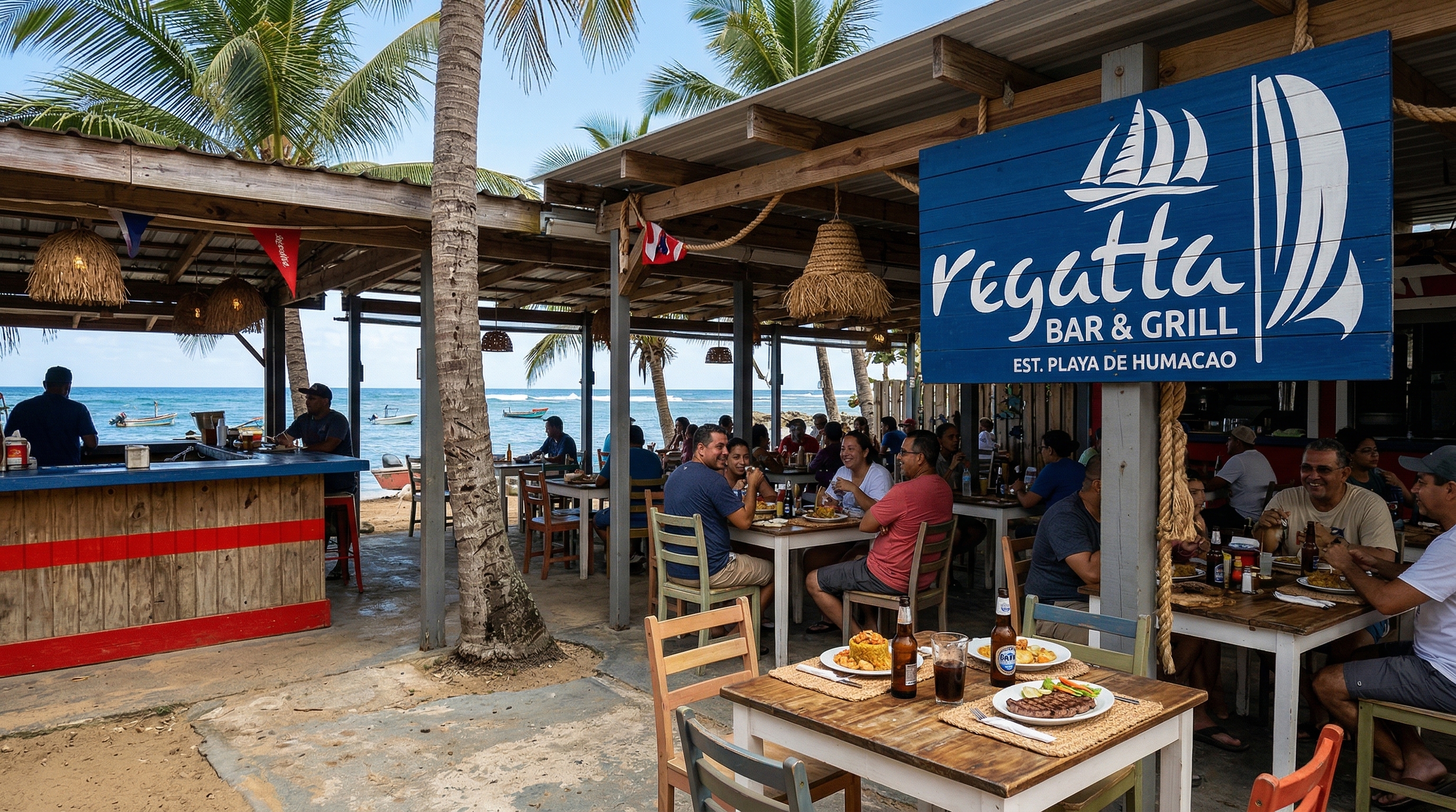 Restaurante Regatta Bar and Grill exterior