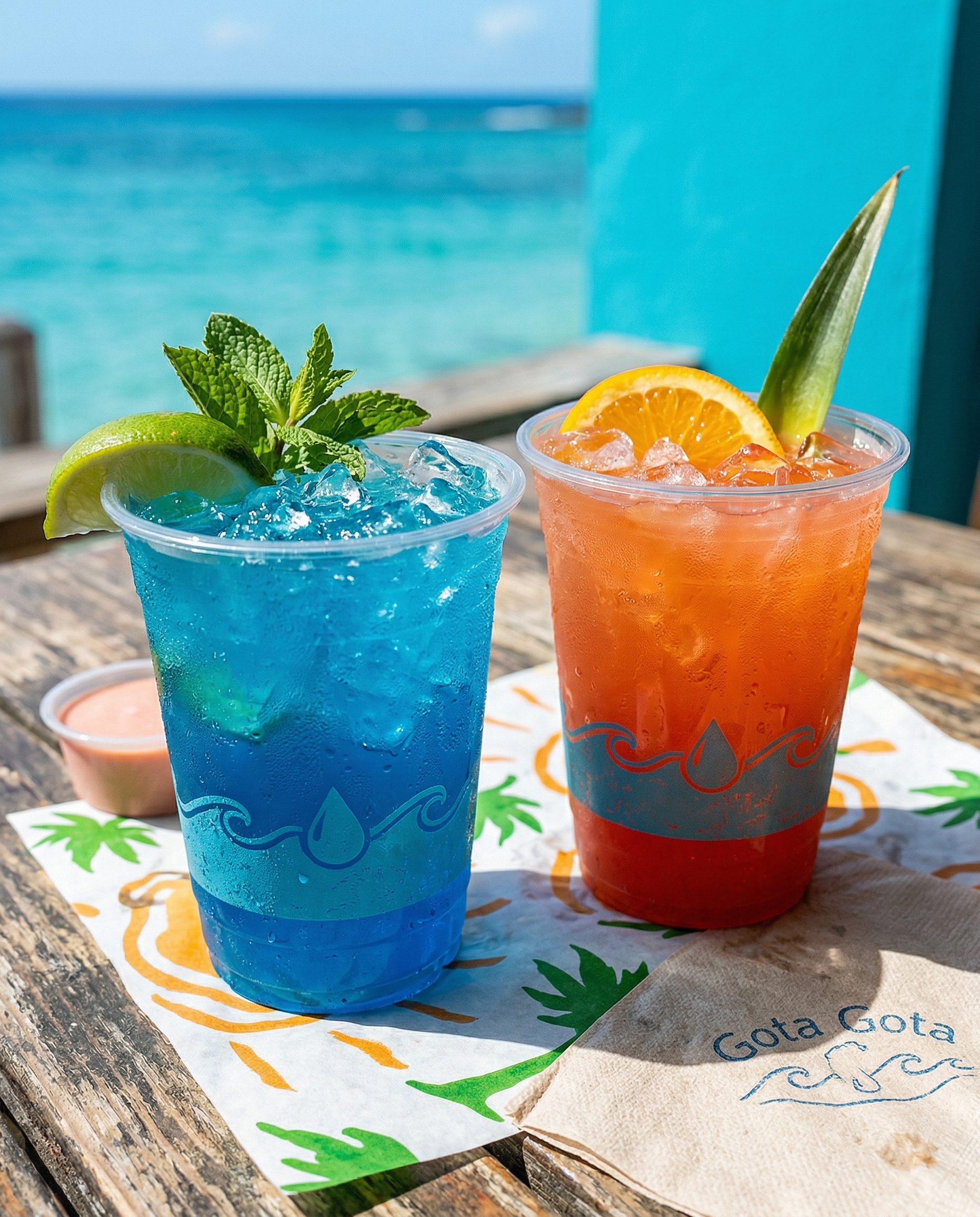 Cocktails de Gota Gota — el mejor atardecer del oeste