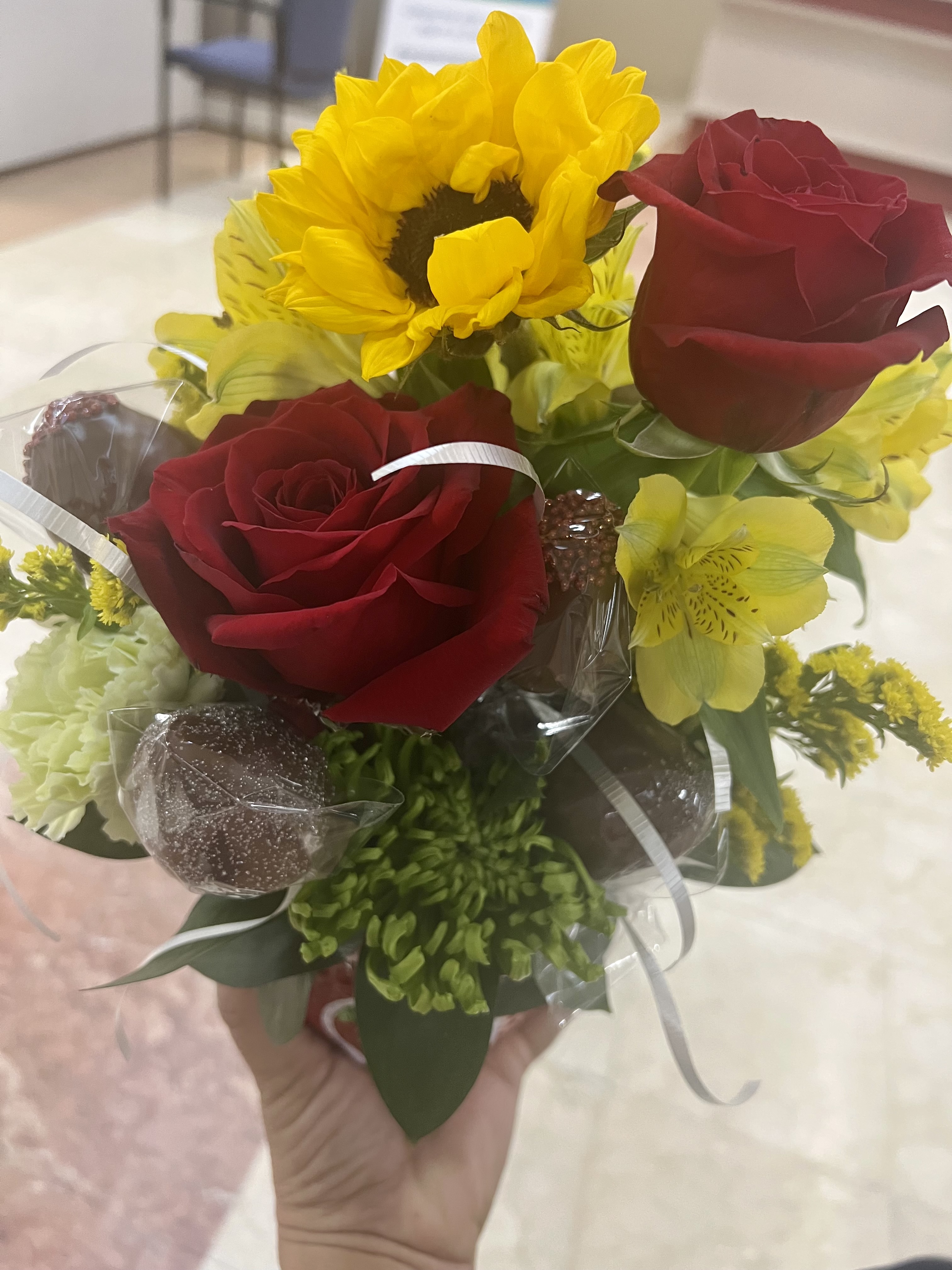 Featured floral arrangement