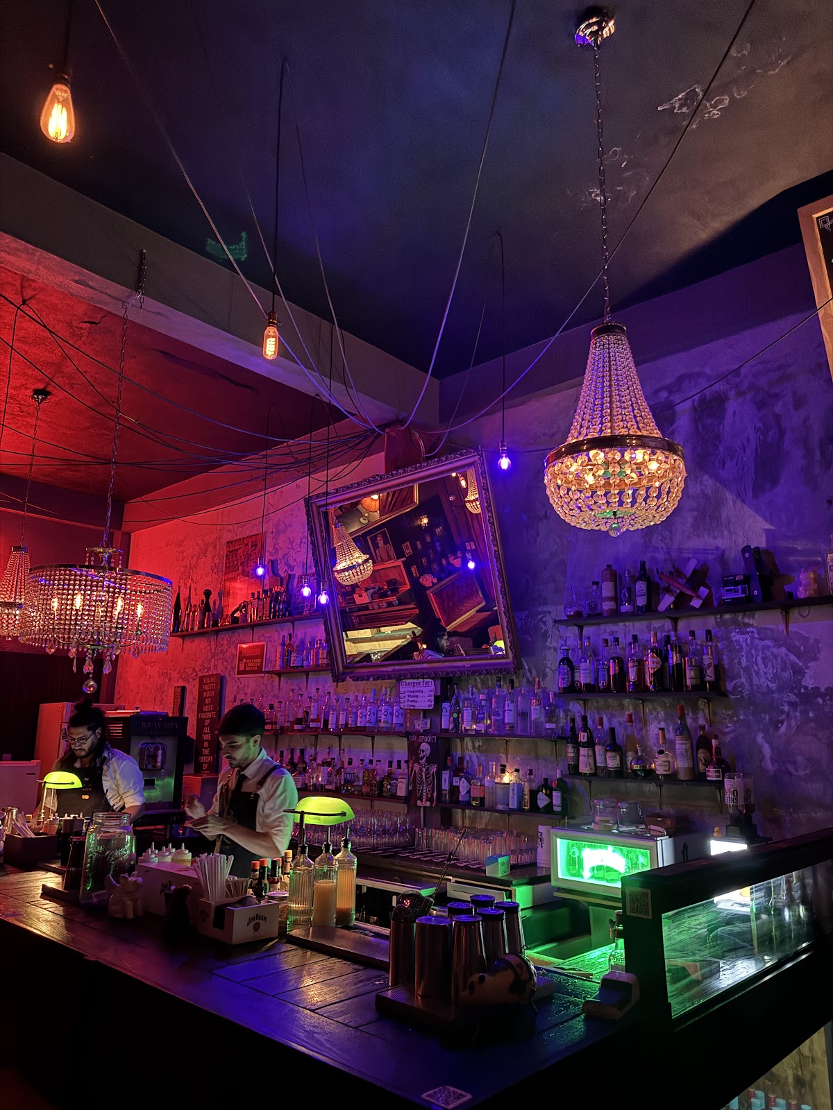 Timber & Blues bar scene