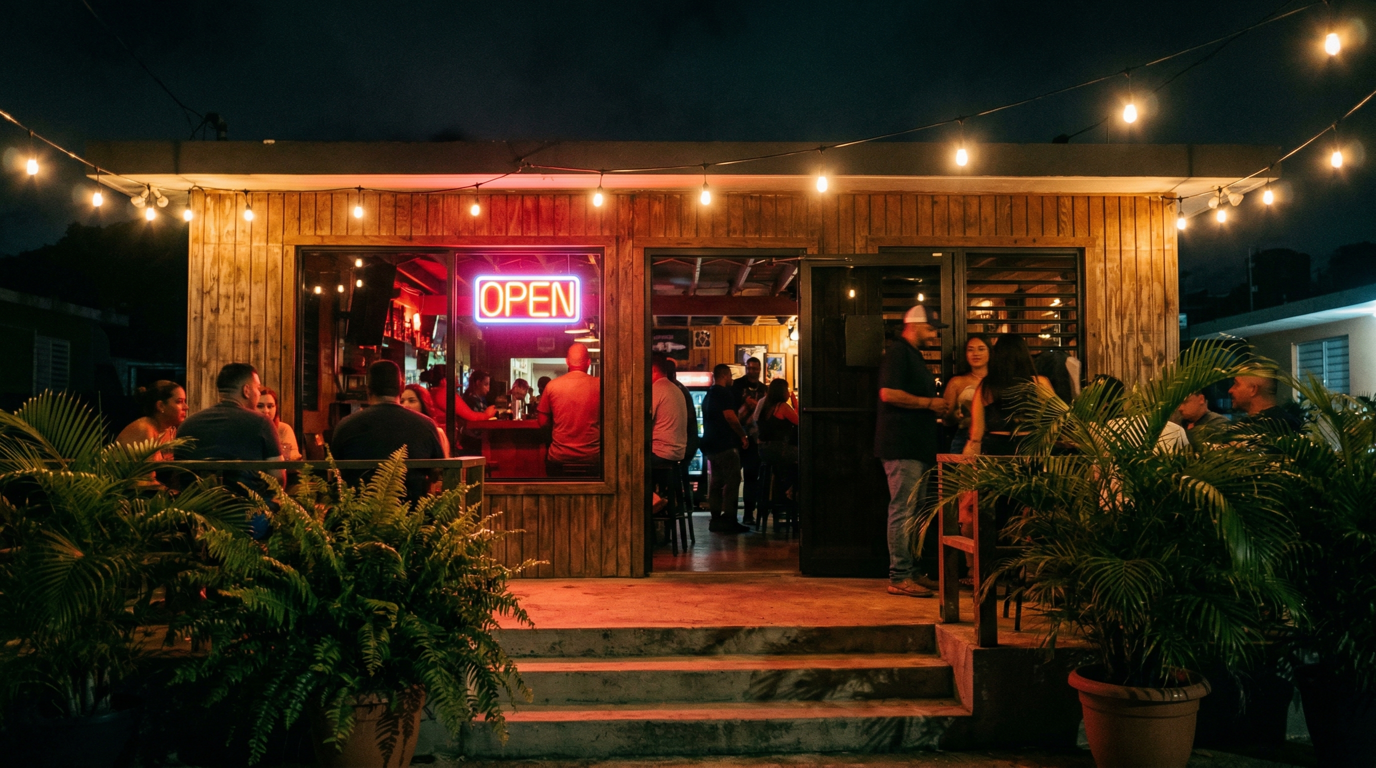 Exterior de Dos Tiempos Bar