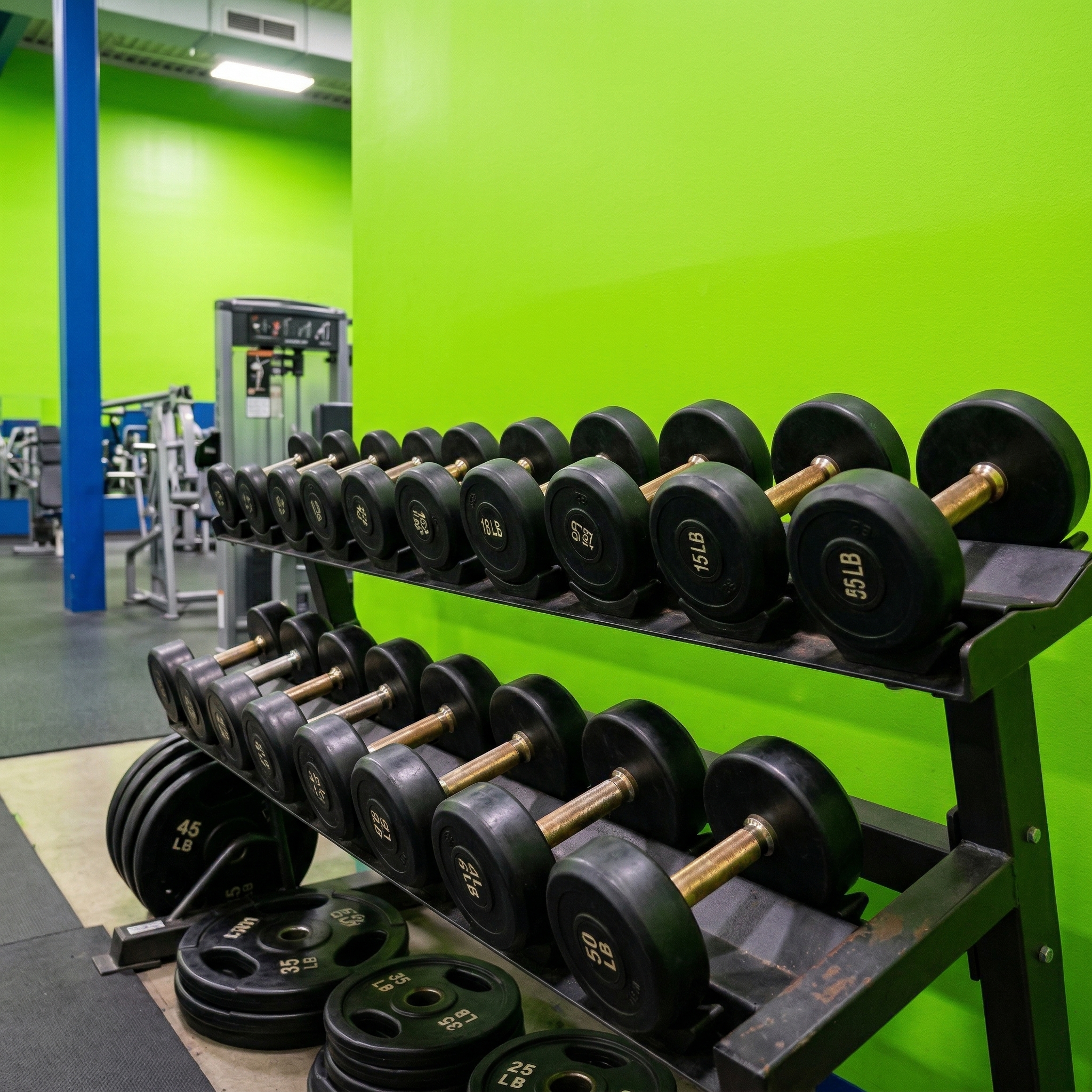 Equipos de pesas en HCOA Fitness