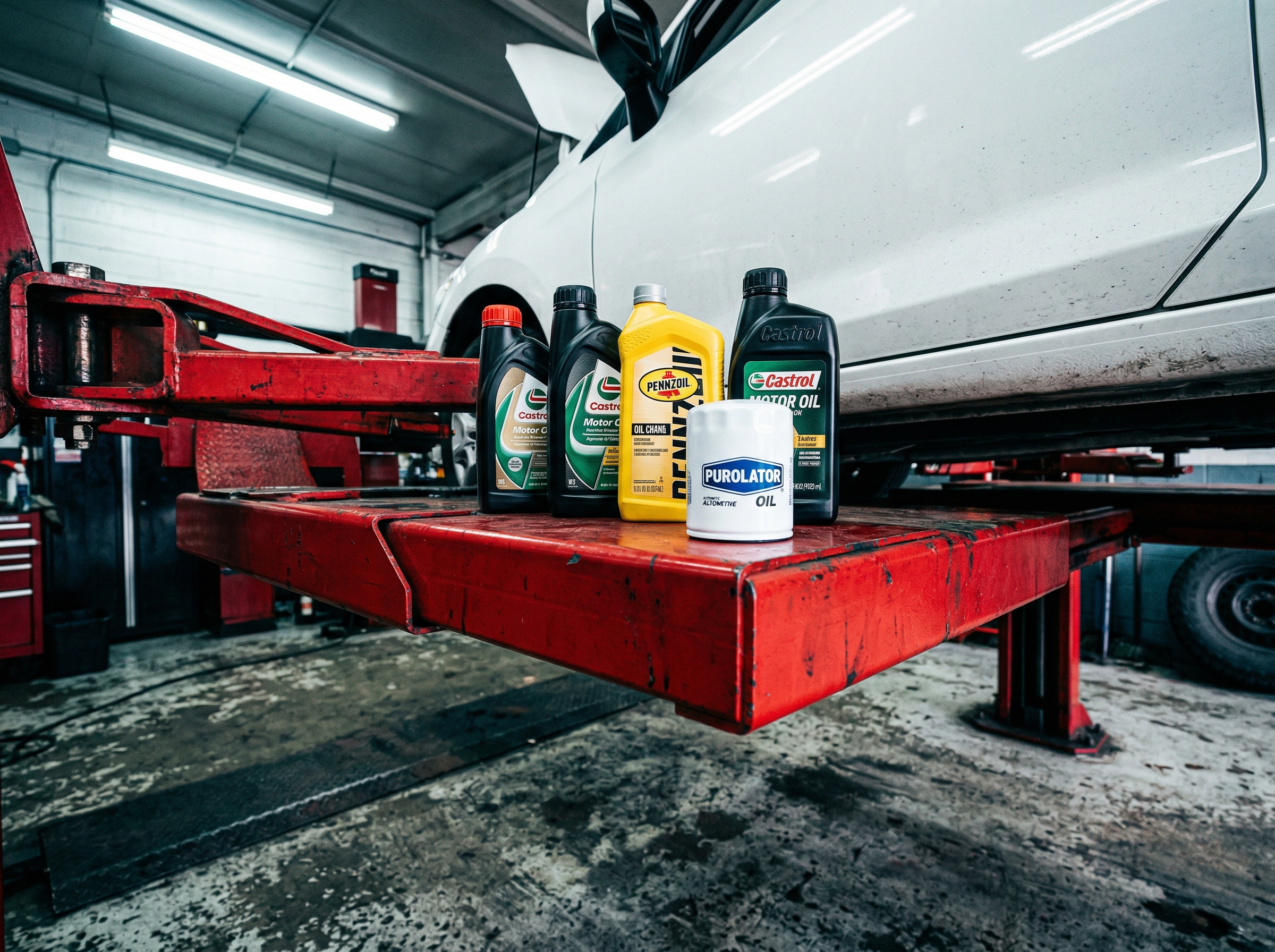 Cambio de aceite profesional