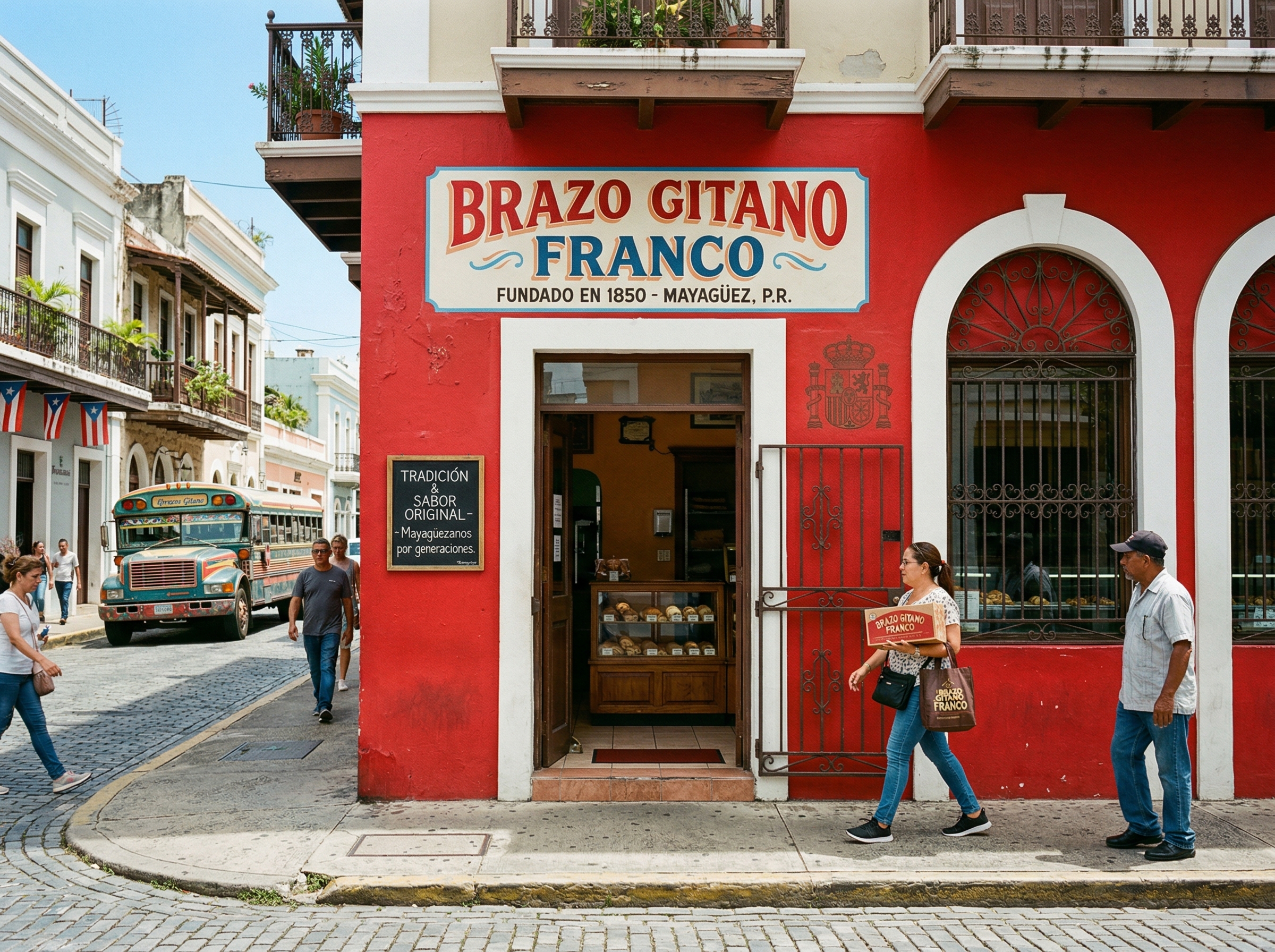 Fachada exterior Brazo Gitano Franco Mayagüez
