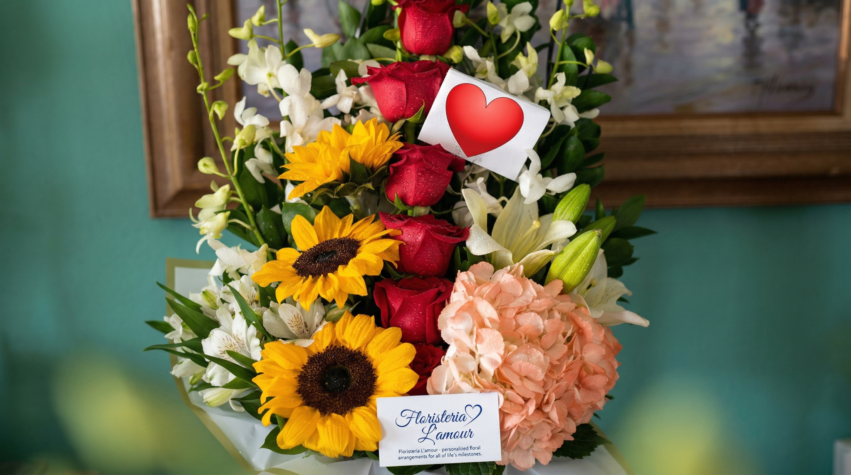 Detalle de rosas — Floristería L'amour