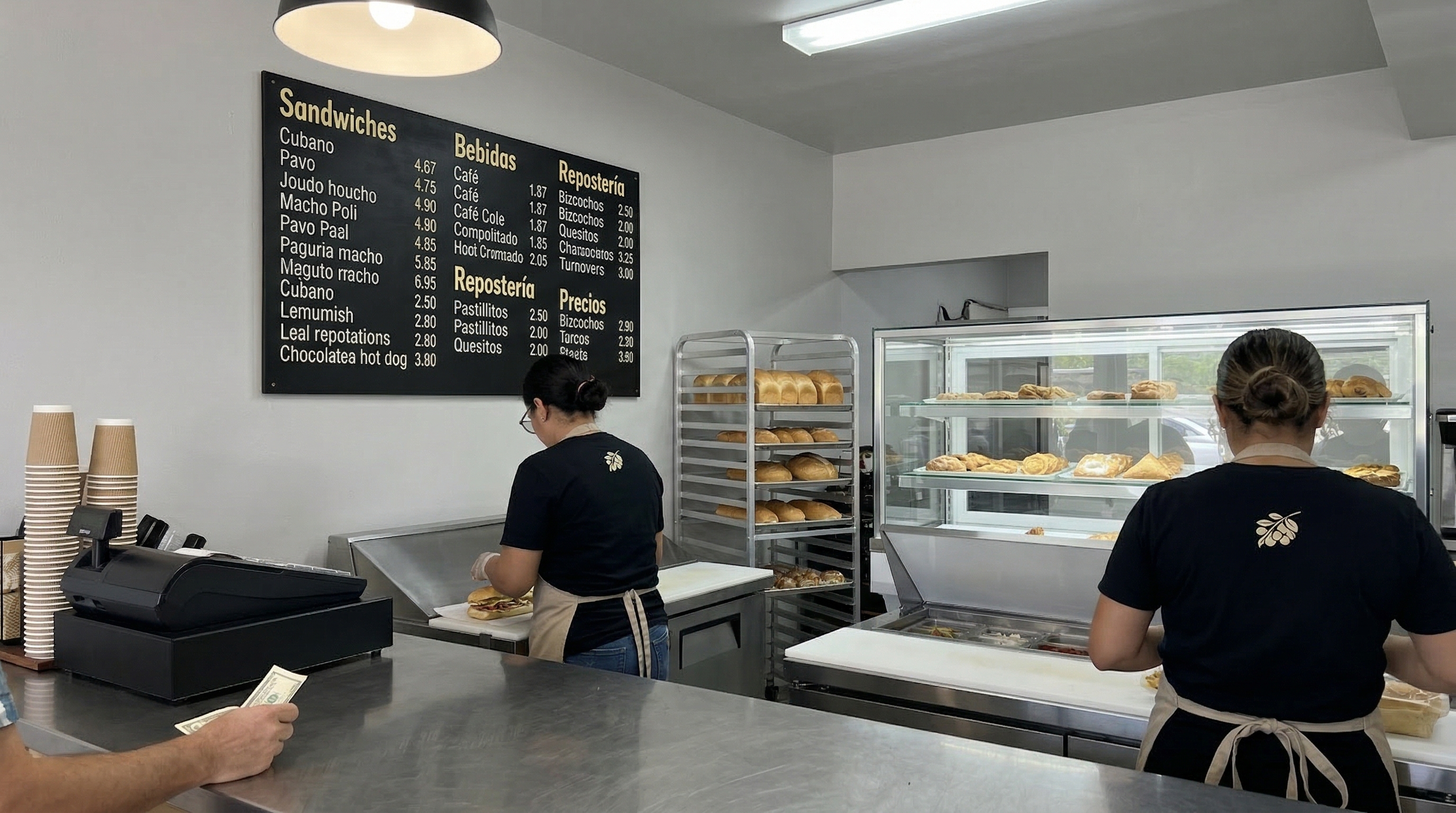 Interior de Higüerillo Bakery