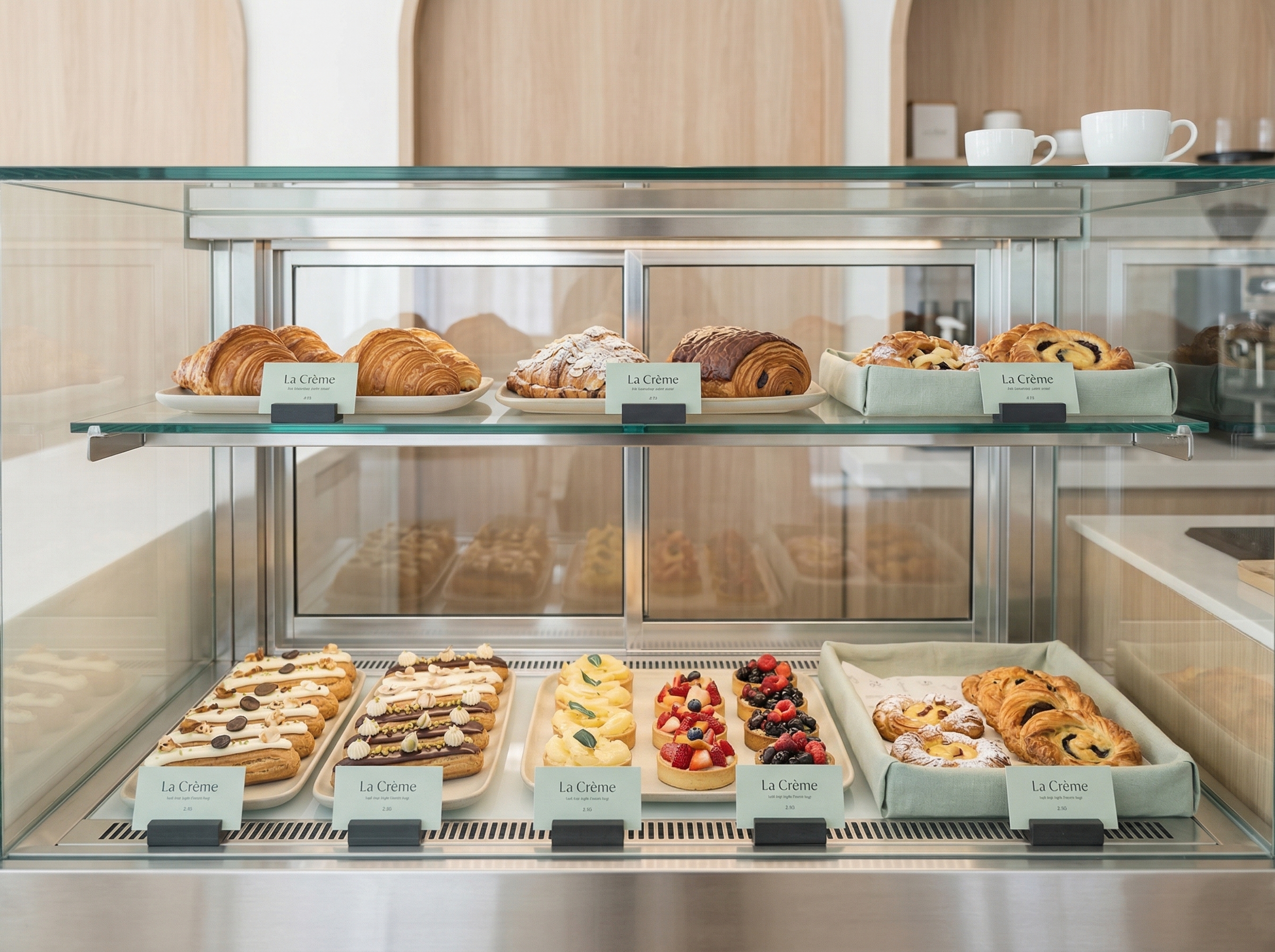 Pasteles artesanales de La Crème