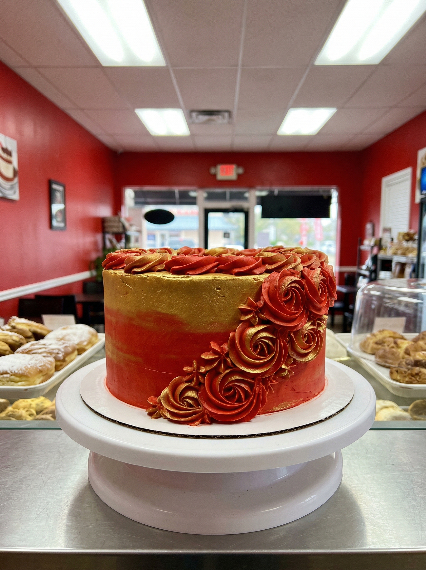 Bizcocho de cumpleaños de Victoria Cake and Bakery