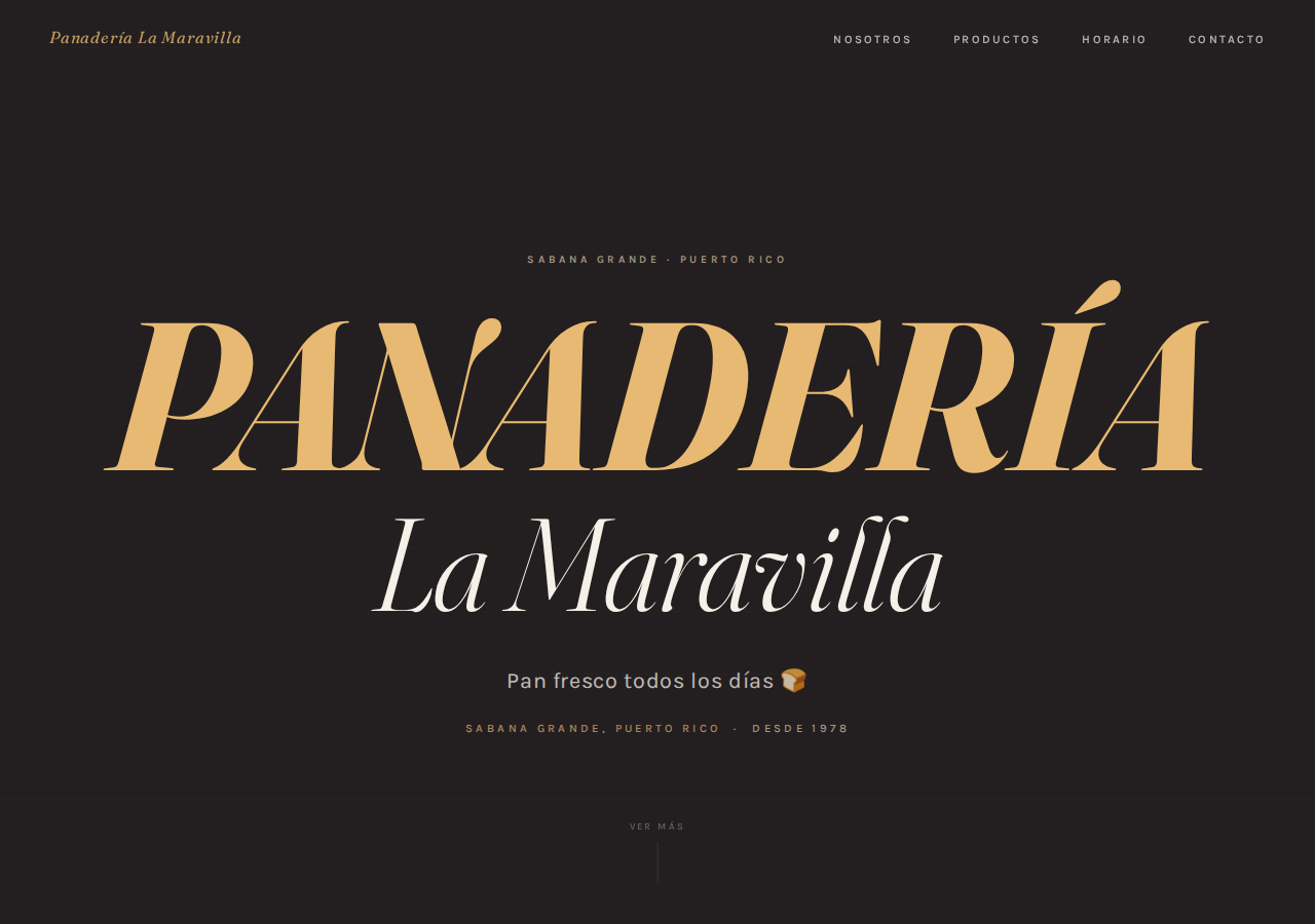 Panaderia La Maravilla