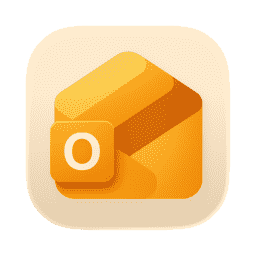 Microsoft Outlook (Yellow) (New) (Liquid Glass)