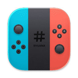 Ryujinx Emulator, Nintendo Switch Joy-Con, Controller (Liquid Glass)