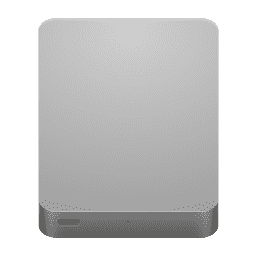 Aluminum External Drive, SSD, Icy Box (Liquid Glass)