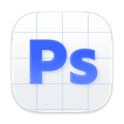 Photoshop Beta 2026, Adobe Photoshop, Ps, Grid (Liquid Glass)