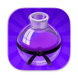 Better Rename, Ink Bottle, Purple Potion (Liquid Glass)