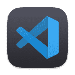Visual Studio Code - dark gradient