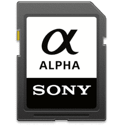 Sony Alpha SD Card