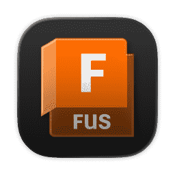 Fusion360 Dark Mode Liquid Glass Icon