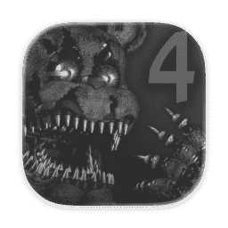 Five Nights at Freddy's 4  macOS Tahoe  (Clear Dark)