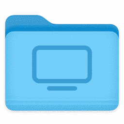 TV folder