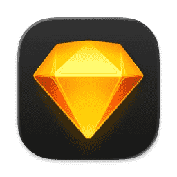 Sketch Copenhagen, Diamond, Yellow (Liquid Glass)