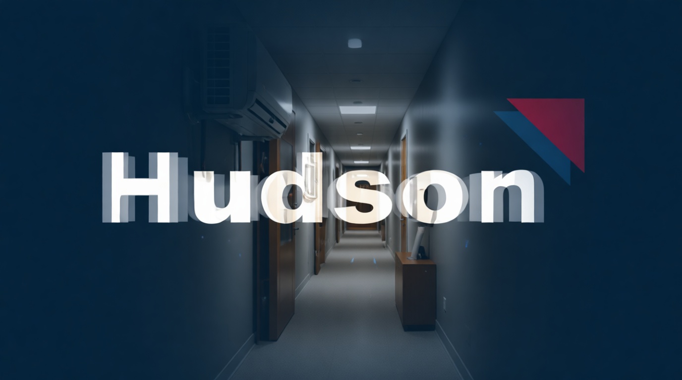 Modern high-rise condo hallway in Etobicoke