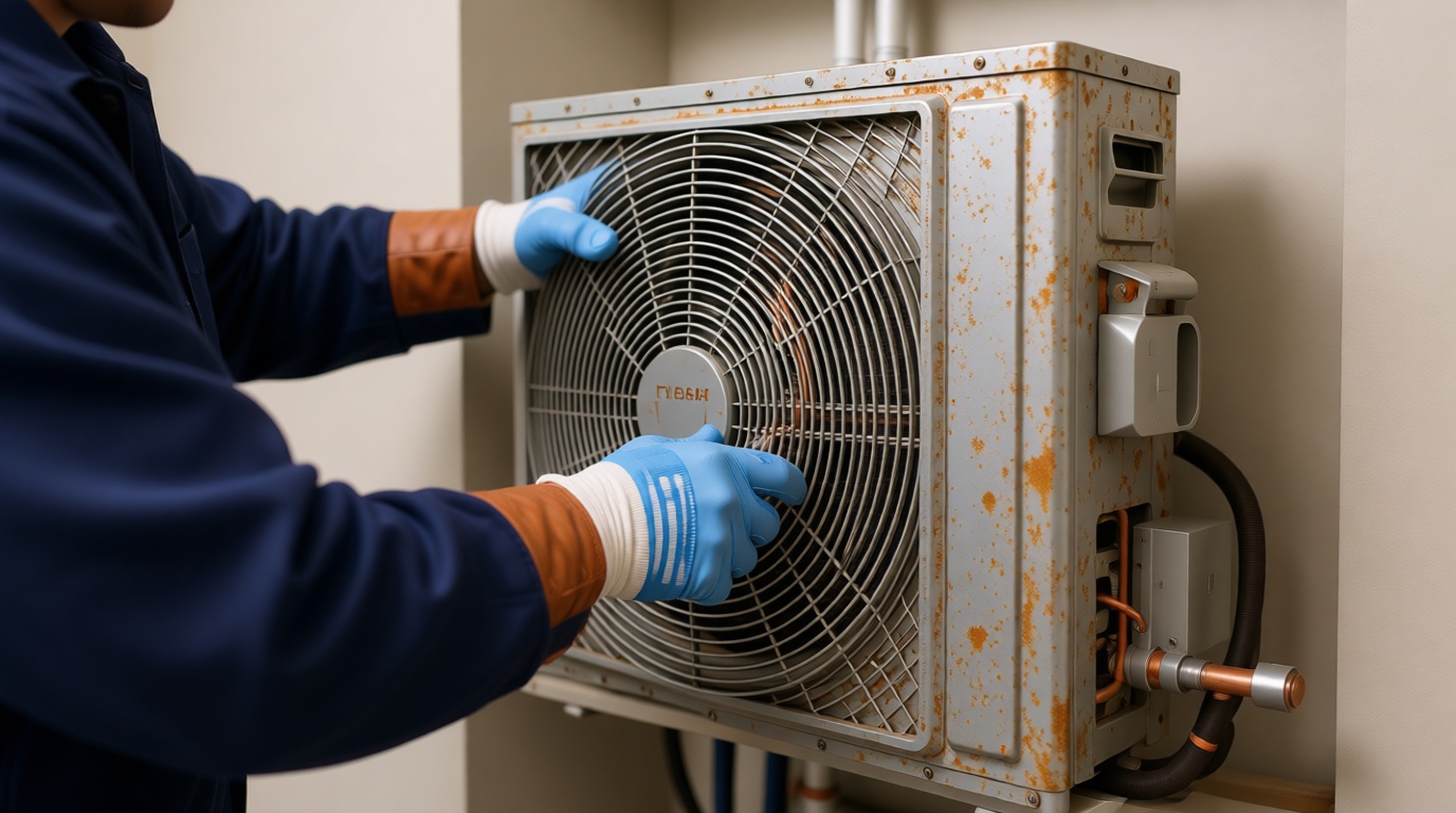 Rusty Fan Coil in Your Toronto Condo: Causes, Risks, and Solutions