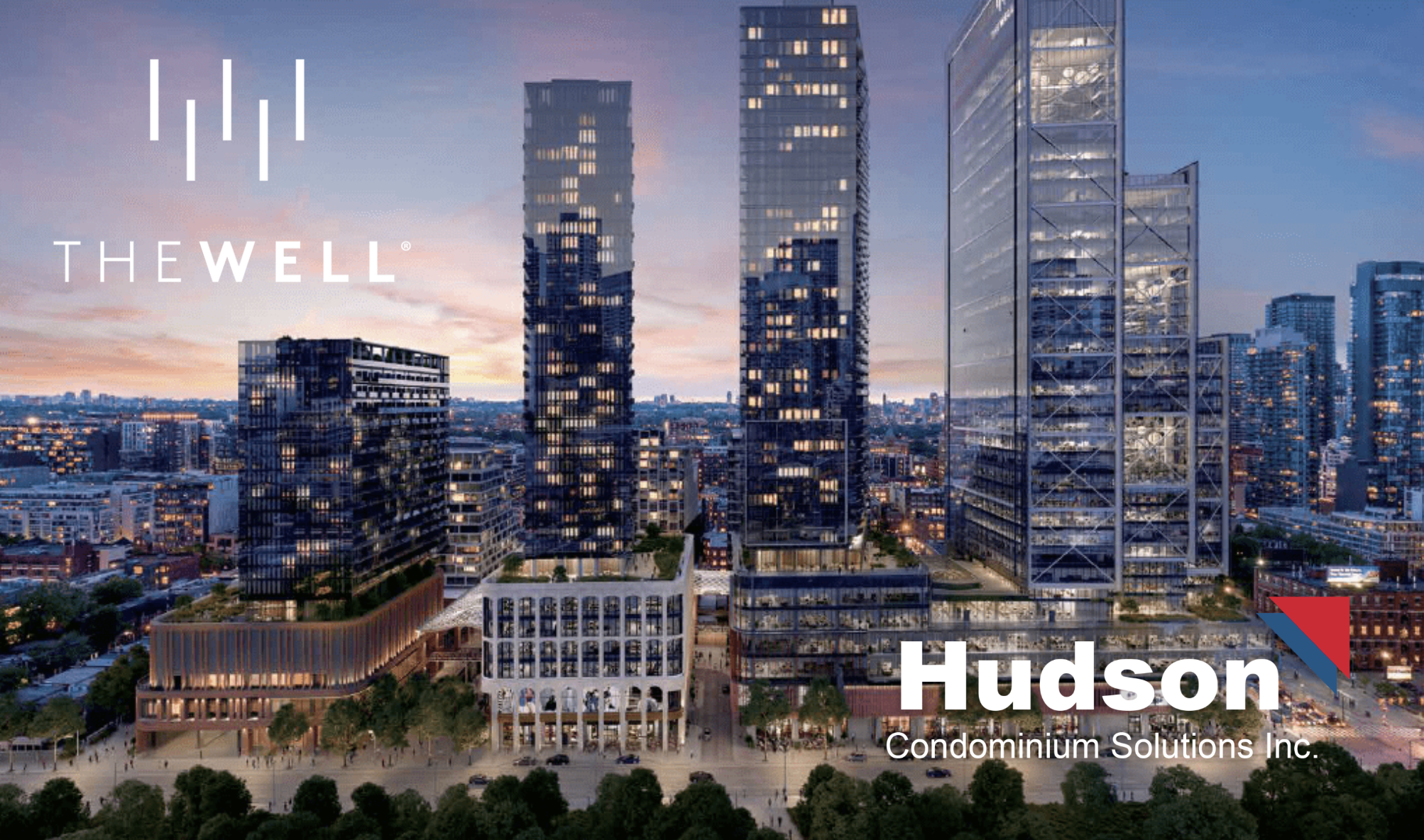 Hudson HVAC Secures Major Contract: HVAC Provider for All Three Towers at The Well Toronto