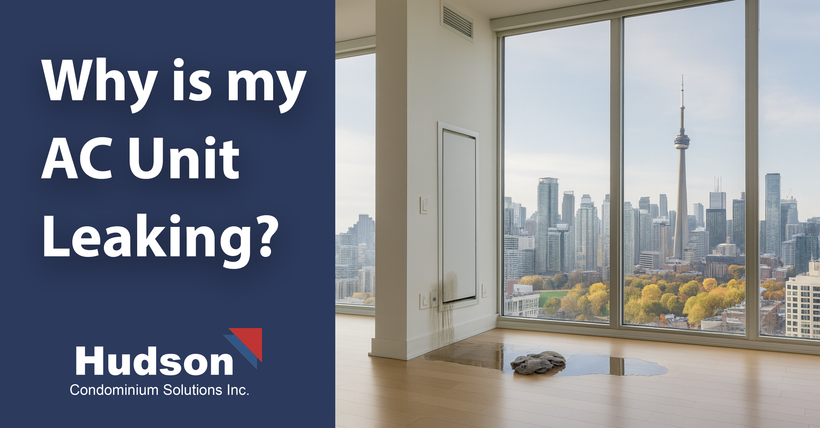Why Is My Condo AC Leaking Water in Fall or Winter? Toronto Residents’ Guide