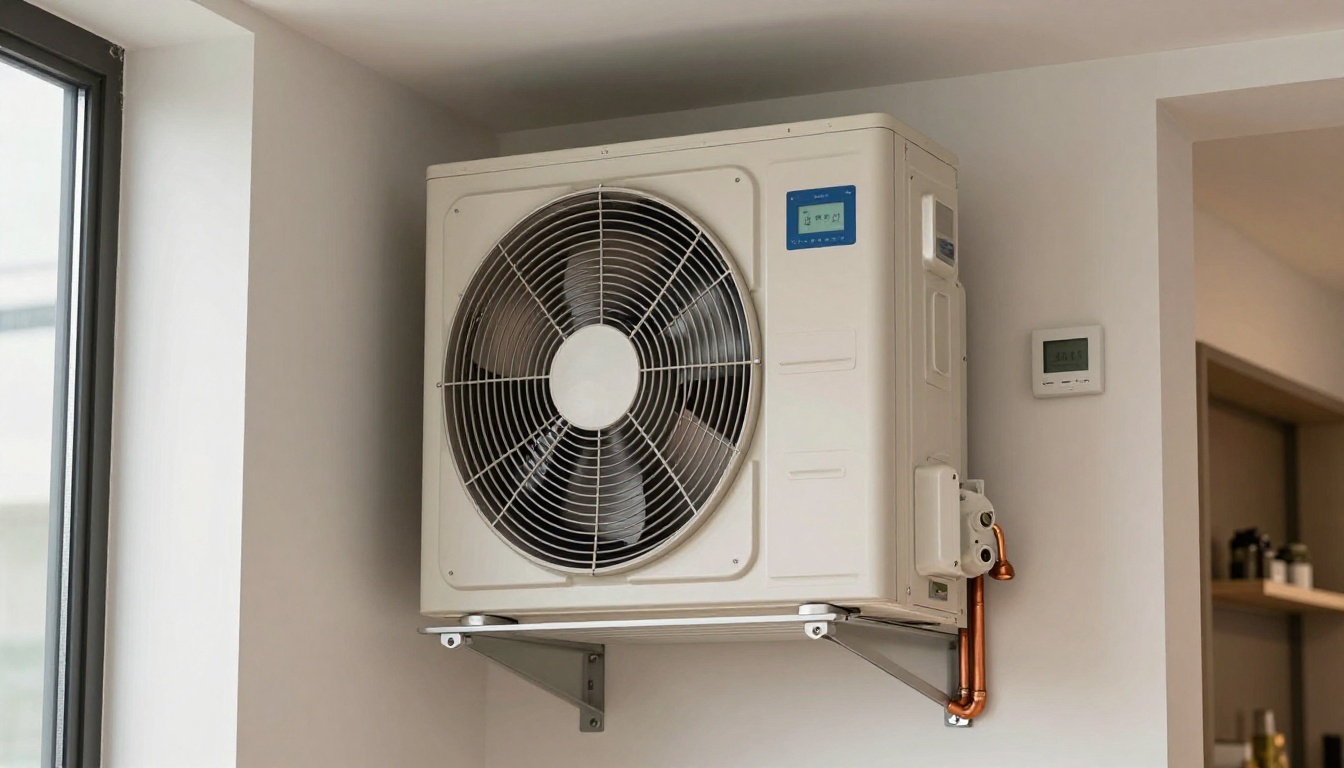 Close-up of HVAC equipment in a North York condo Close-up of HVAC equipment in a North York condo