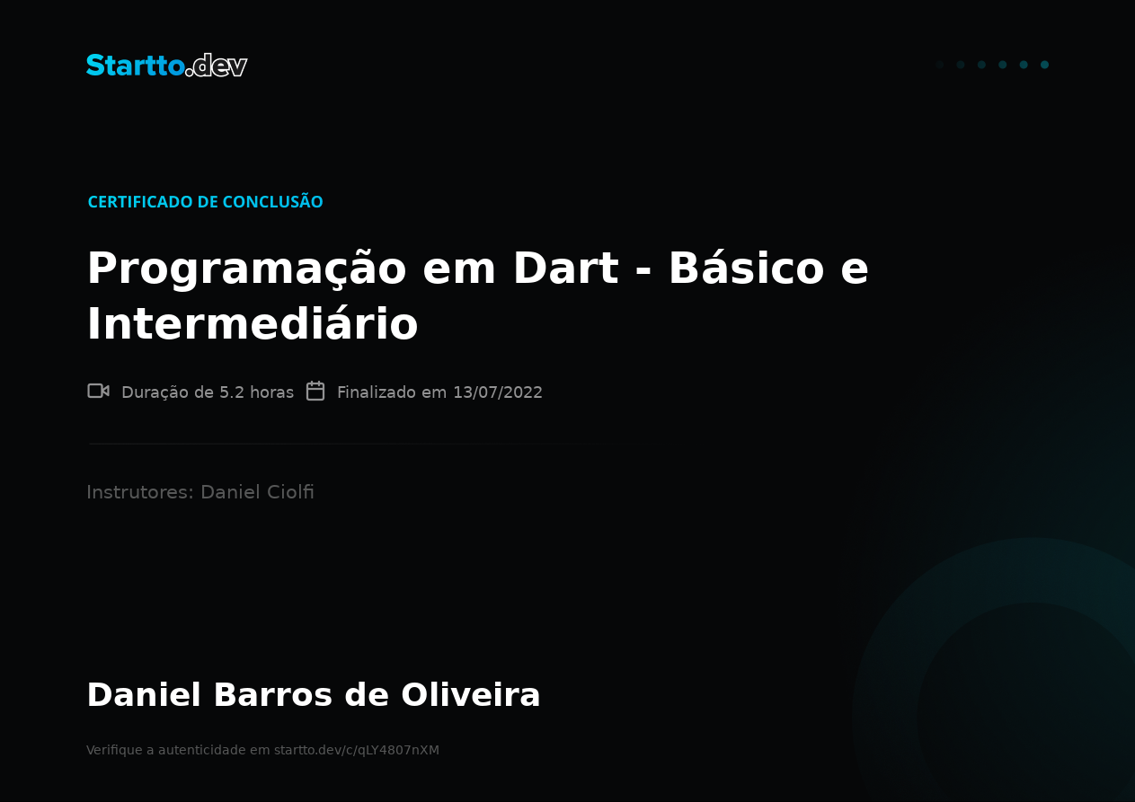Daniel Oliveira - Full Stack Developer | React.js (Next.js) & Node.js ...