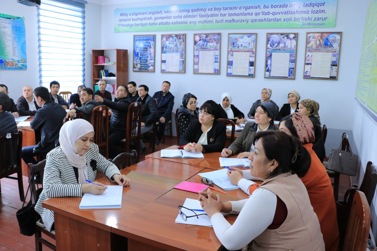 Ogzaki ijod boyicha mahorat darsi