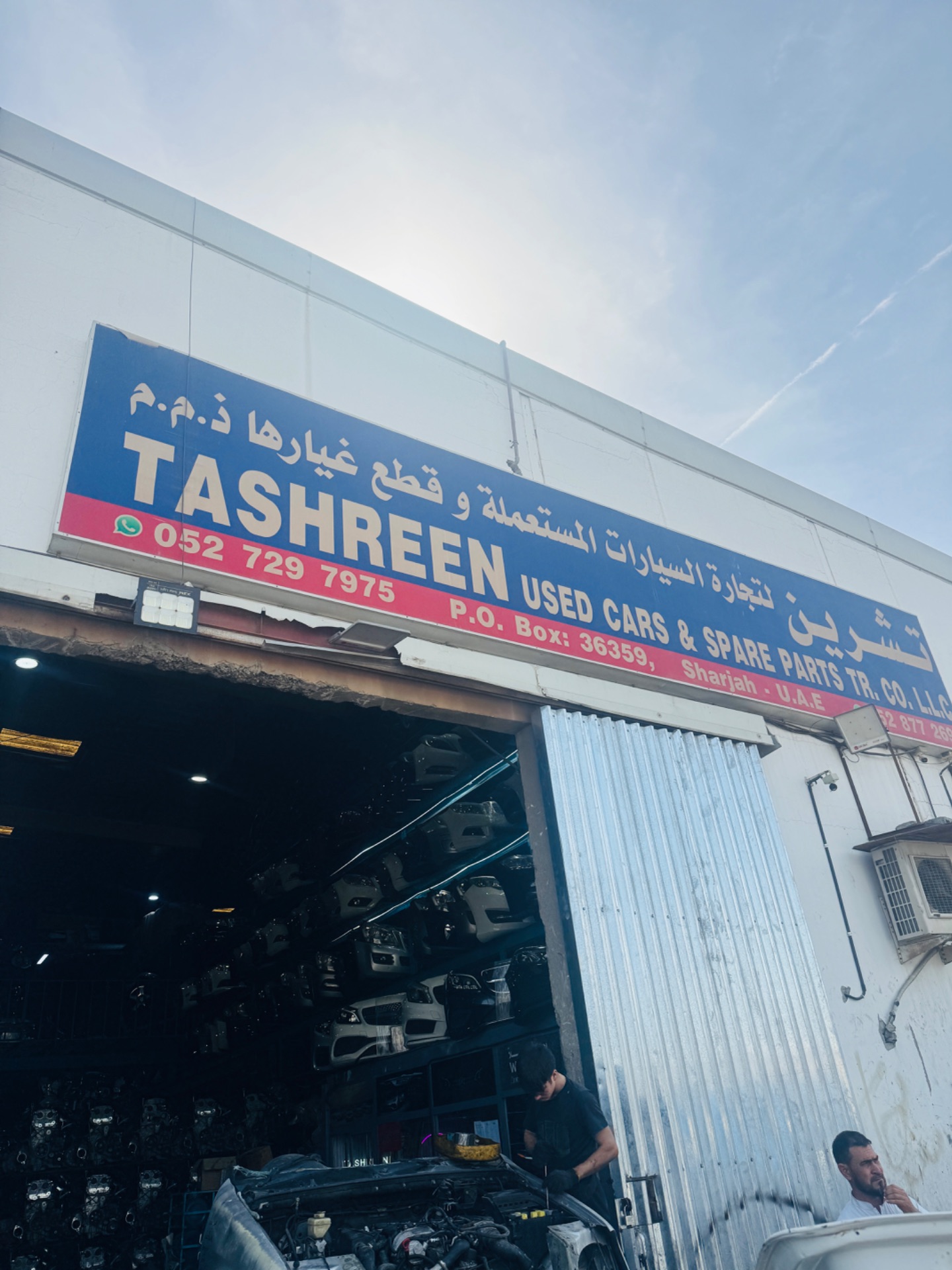 TASHREEN USED CARS AND SPARE PARTS TR LLC (Ali)
