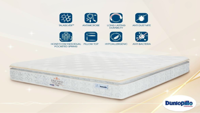 Cấu tạo của nệm lò xo Dunlopillo Duchess