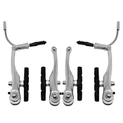 JG FREIO V-BRAKE C/MAC E CABO LOGAN/TYT POLIDO