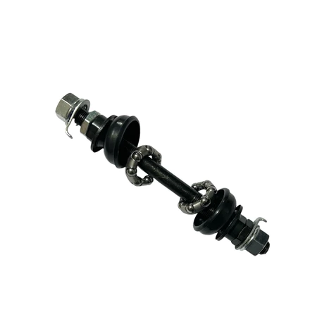 EIXO DIANTEIRO 3/8X140MM PRETO CAIXA/COLAR