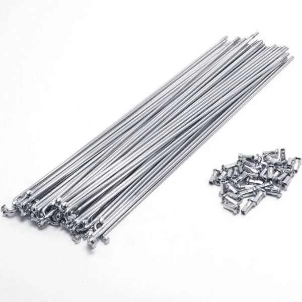 RAIO ACO GROSSO 262X2.5MM C/ NIPLE - ZINCADO - EVOLO