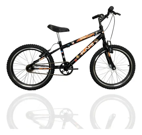 BICICLETA KAMI STAR KID ANIME PRETO ARO 20