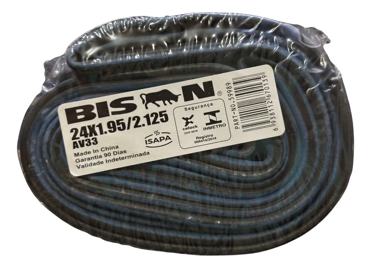 CAMARA 24X1.95/2.125 SCHRADER 33MM - BISON