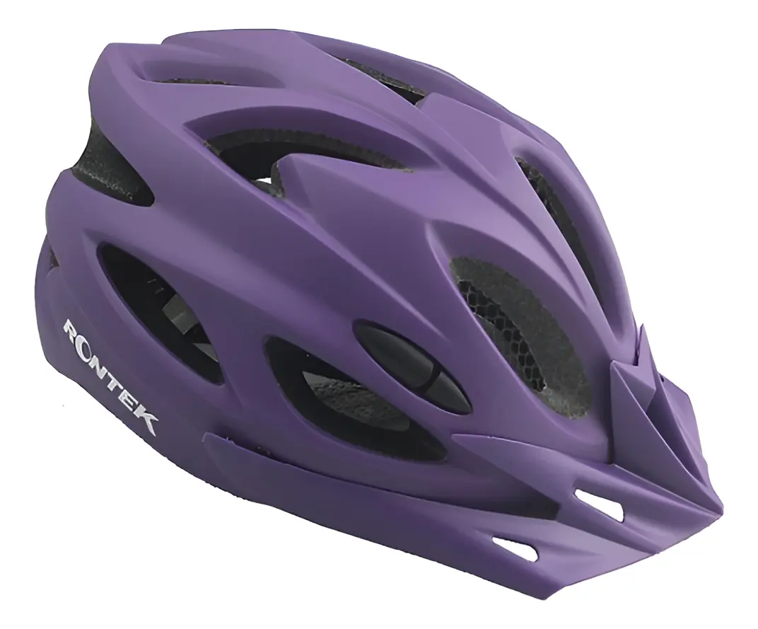 CAPACETE ADULTO PARA CICLISMO RT-58 COM LED ULTRA VIOLETA