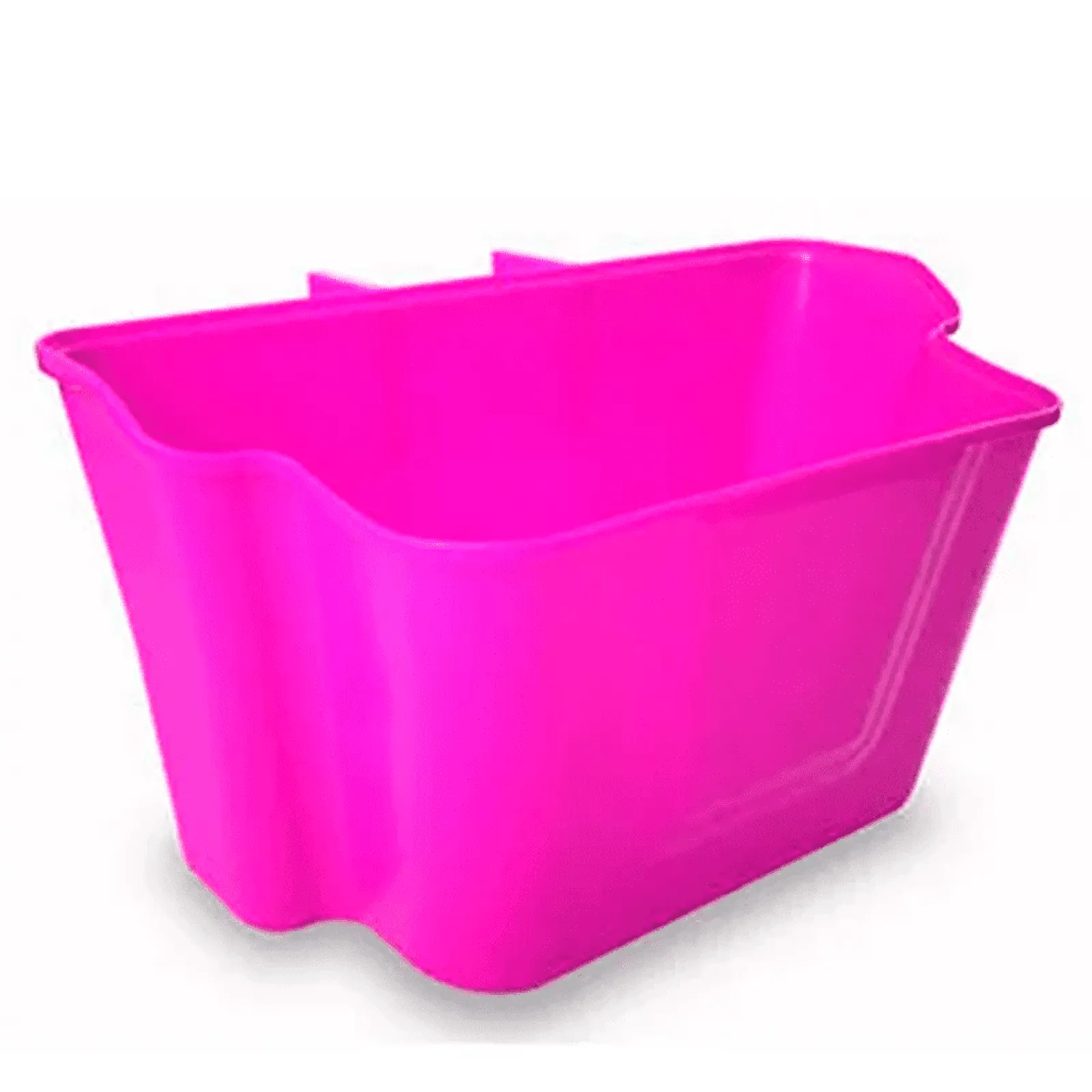 CESTA PLAST. DIANTEIRA 12/16 ROSA