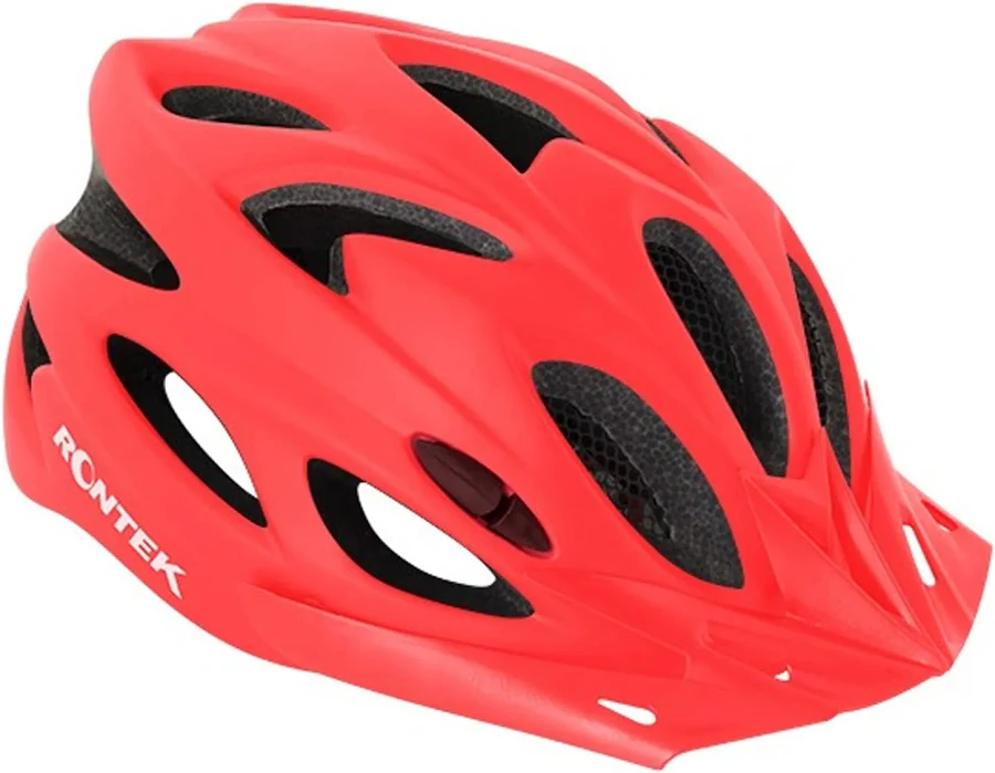 CAPACETE ADULTO PARA CICLISMO RT-58 COM VERMEHO TRUE