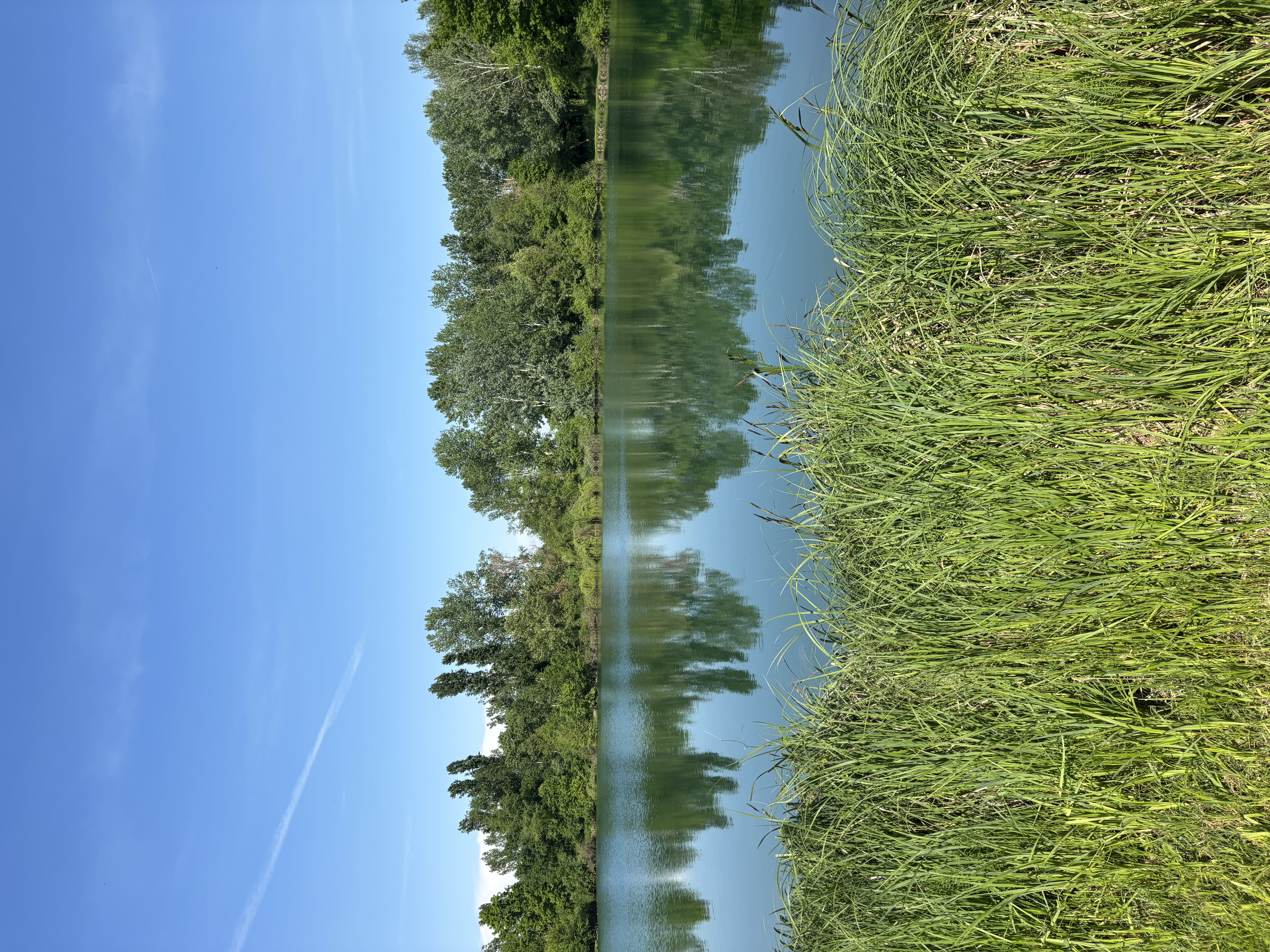 Panorama notturno delle ciclovie in Lomellina