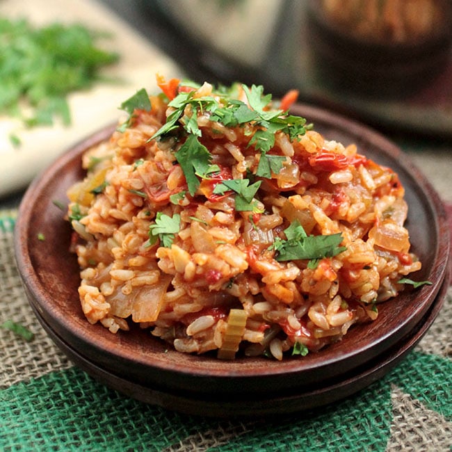 Spicy Vegan Jambalaya 