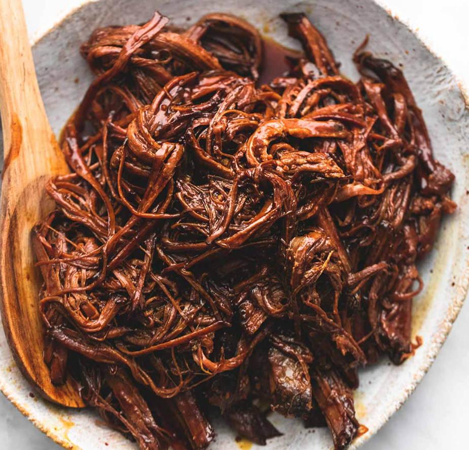 Slow Cooker Honey BBQ Beef Brisket
